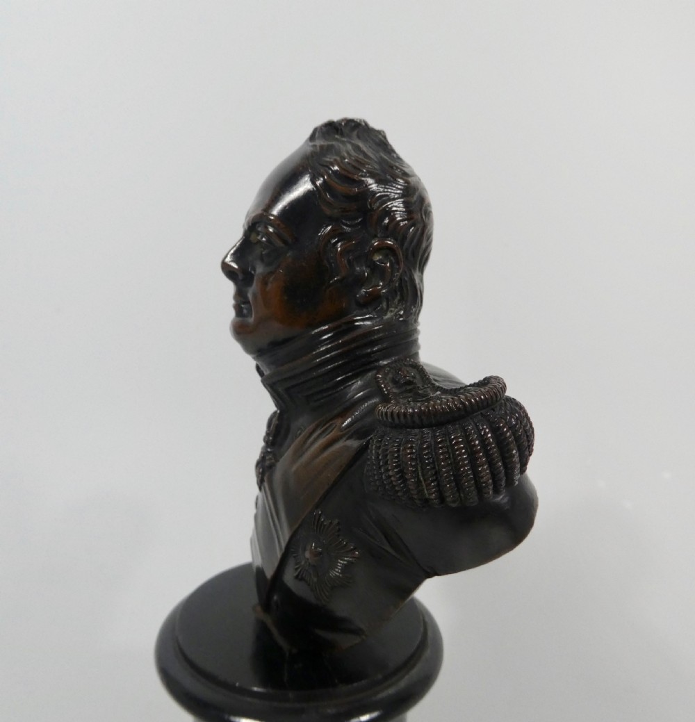 Bronze bust - William IV, c. 1830. View VIII