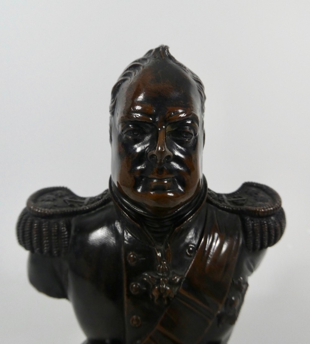 Bronze bust - William IV, c. 1830. View IX