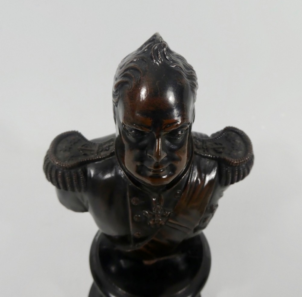 Bronze bust - William IV, c. 1830. View X