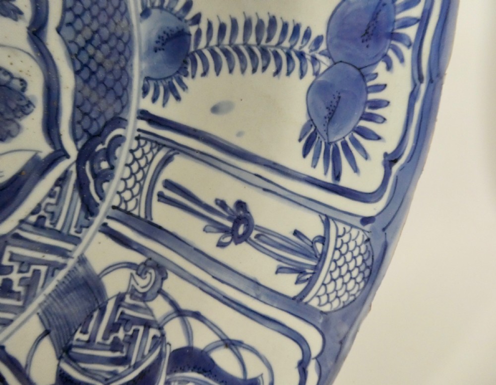 Chinese ‘Kraak’ porcelain charger. Wanli Period (1573-1619). Late Ming. View VII