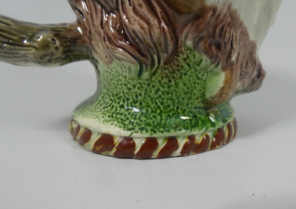 Ralph Wood creamware Bacchus mug, c. 1770. View VII
