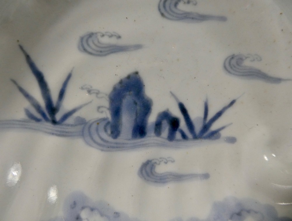 Arita ‘abalone shell’ dish, c. 1720. Japan. Edo Period. View II