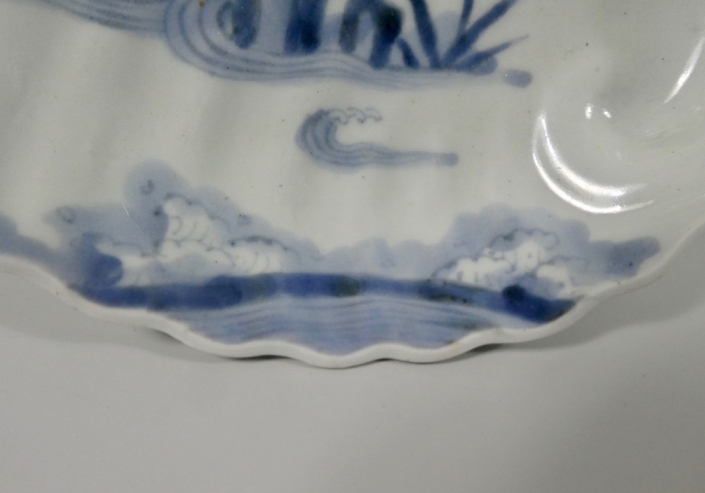 Arita ‘abalone shell’ dish, c. 1720. Japan. Edo Period. View III