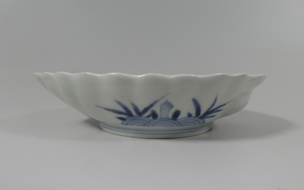 Arita ‘abalone shell’ dish, c. 1720. Japan. Edo Period. View IV