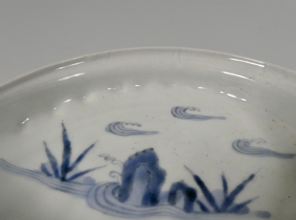 Arita ‘abalone shell’ dish, c. 1720. Japan. Edo Period. View V