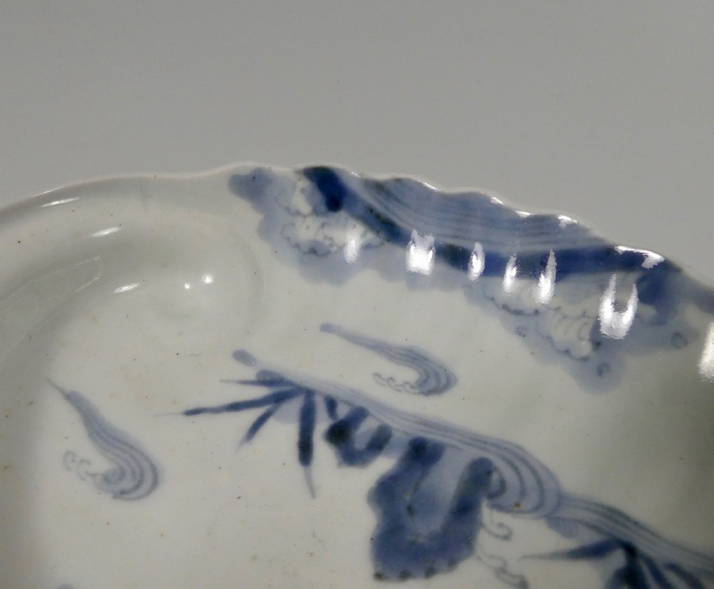 Arita ‘abalone shell’ dish, c. 1720. Japan. Edo Period. View VI