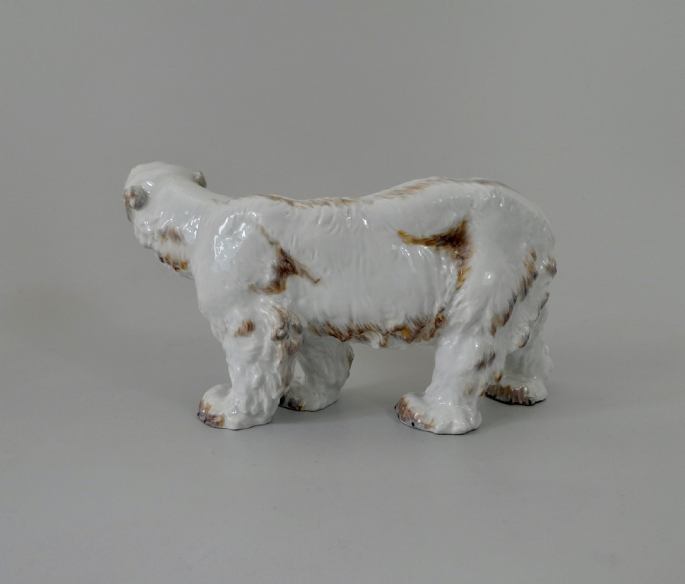 Meissen porcelain Polar Bear, Otto Jarl, c. 1920. View IV