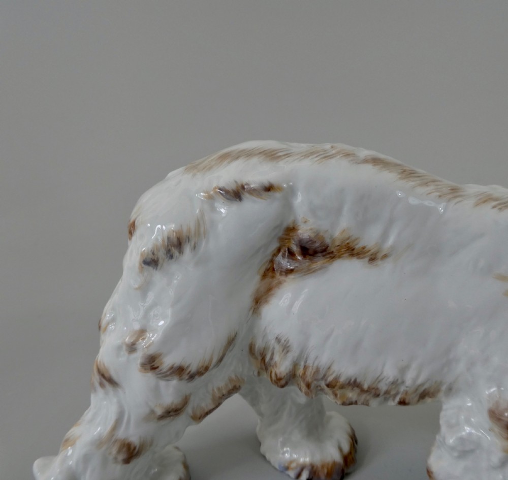 Meissen porcelain Polar Bear, Otto Jarl, c. 1920. View IX