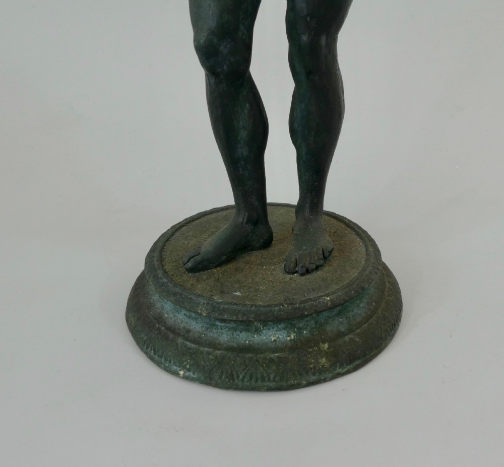Italian Grand Tour bronze ‘Pan’ playing pipes, c. 1870. View VII