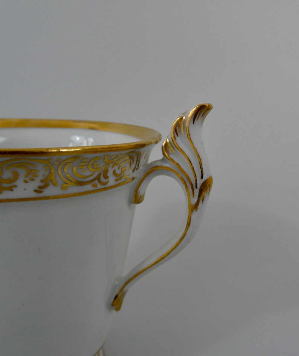 Copenhagen porcelain cabinet cup & stand, c. 1870. View XI