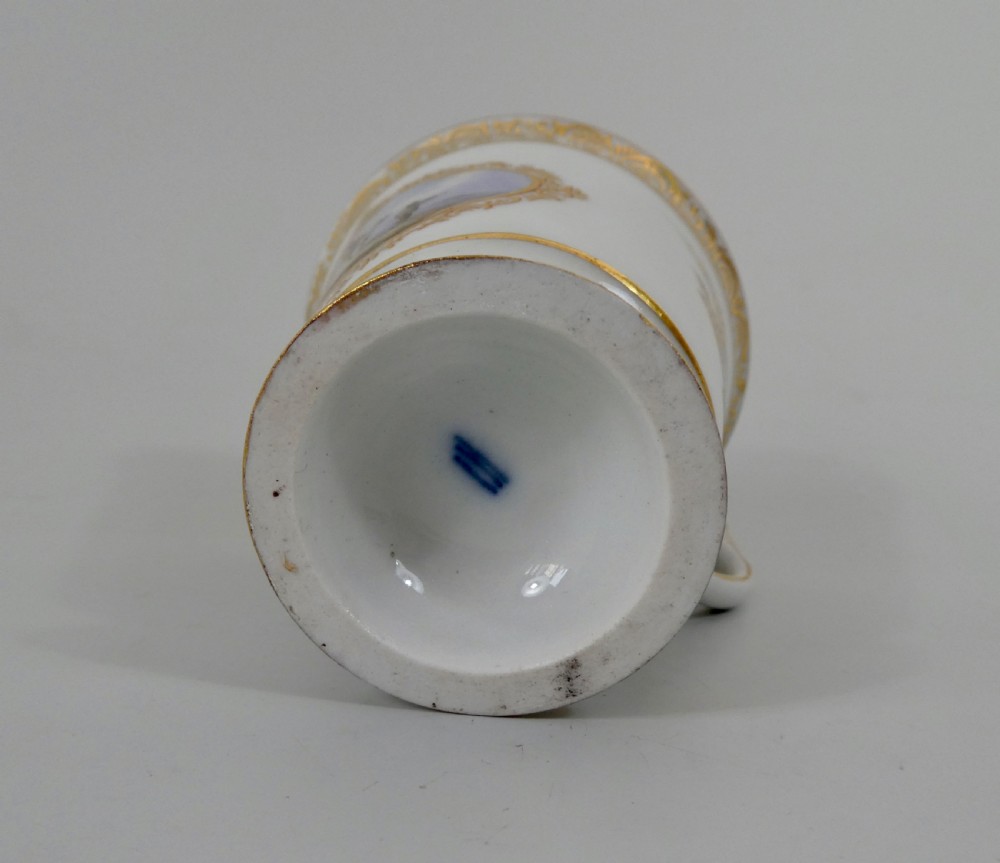 Copenhagen porcelain cabinet cup & stand, c. 1870. View XII