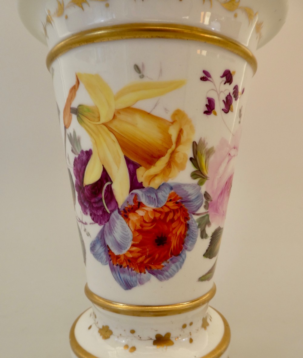 English porcelain spill vase, c. 1830. View VI