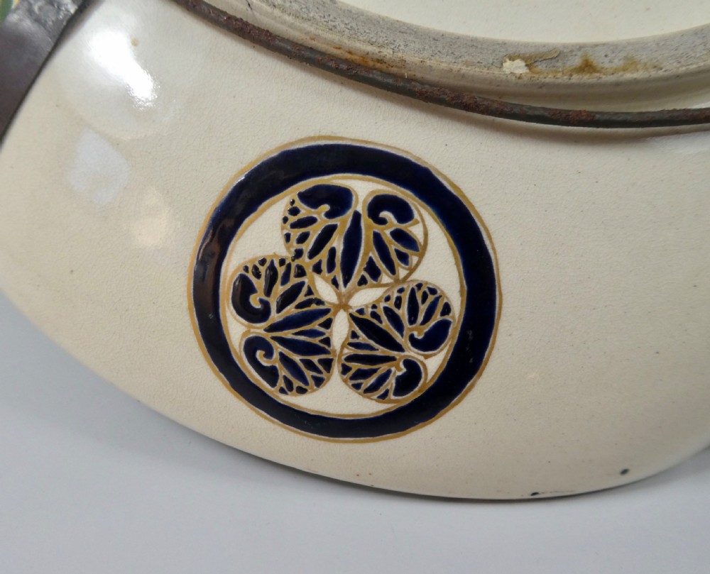 Imperial Satsuma plaque, c. 1870. View VII