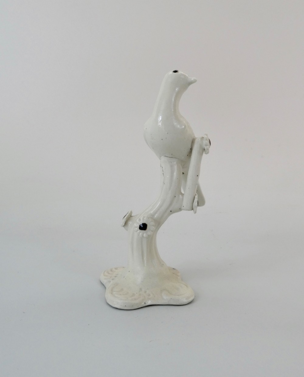 Staffordshire salt glazed stoneware bird, c. 1760. View II