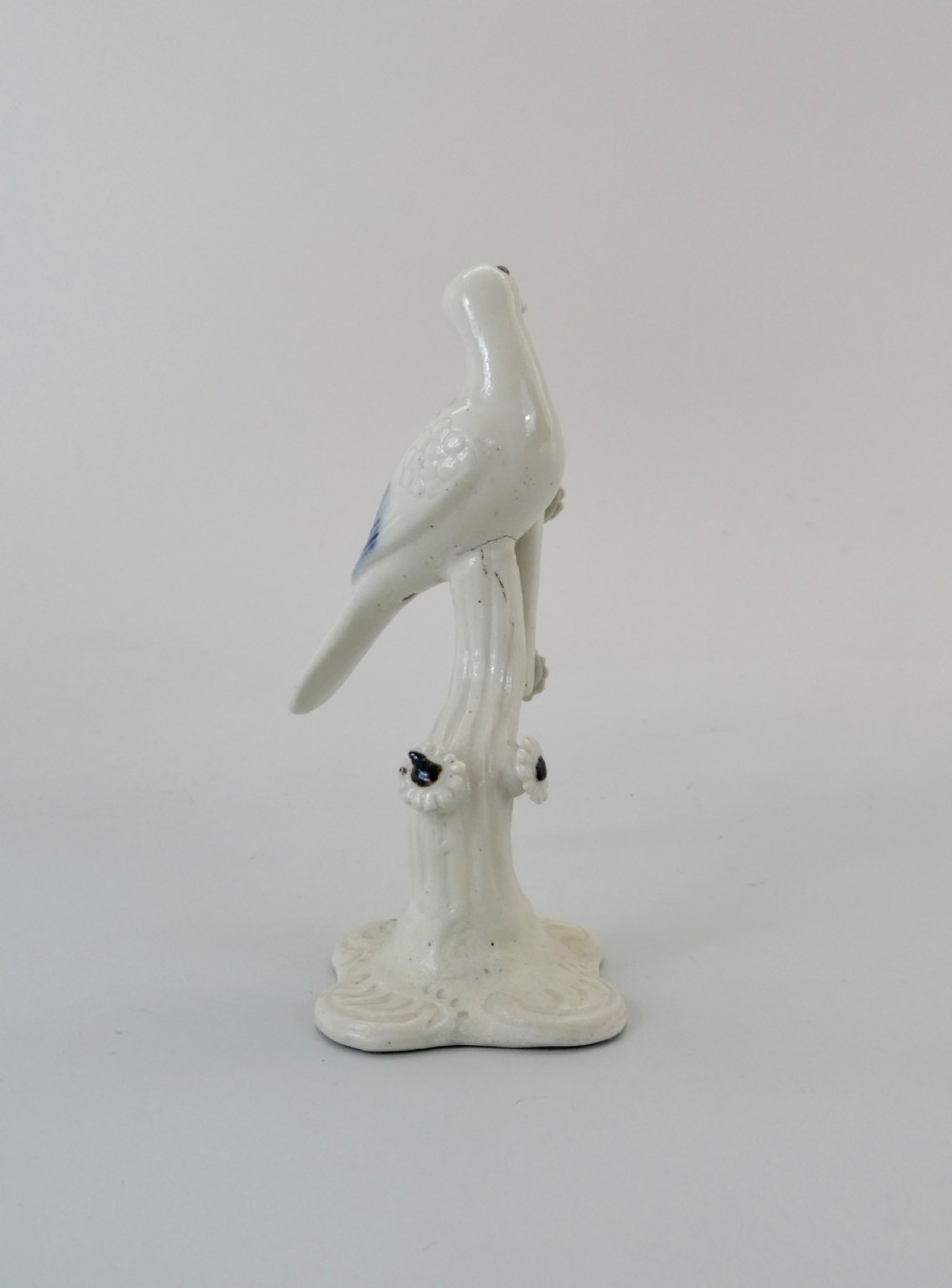 Staffordshire salt glazed stoneware bird, c. 1760. View III