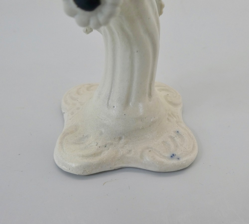 Staffordshire salt glazed stoneware bird, c. 1760. View VIII