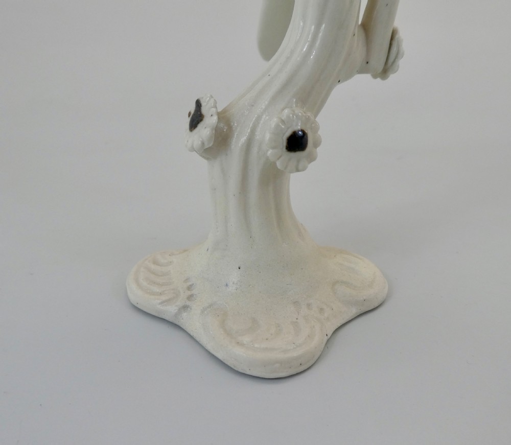 Staffordshire salt glazed stoneware bird, c. 1760. View IX