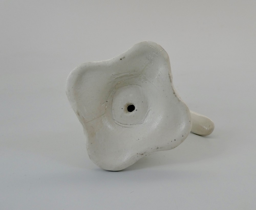 Staffordshire salt glazed stoneware bird, c. 1760. View X