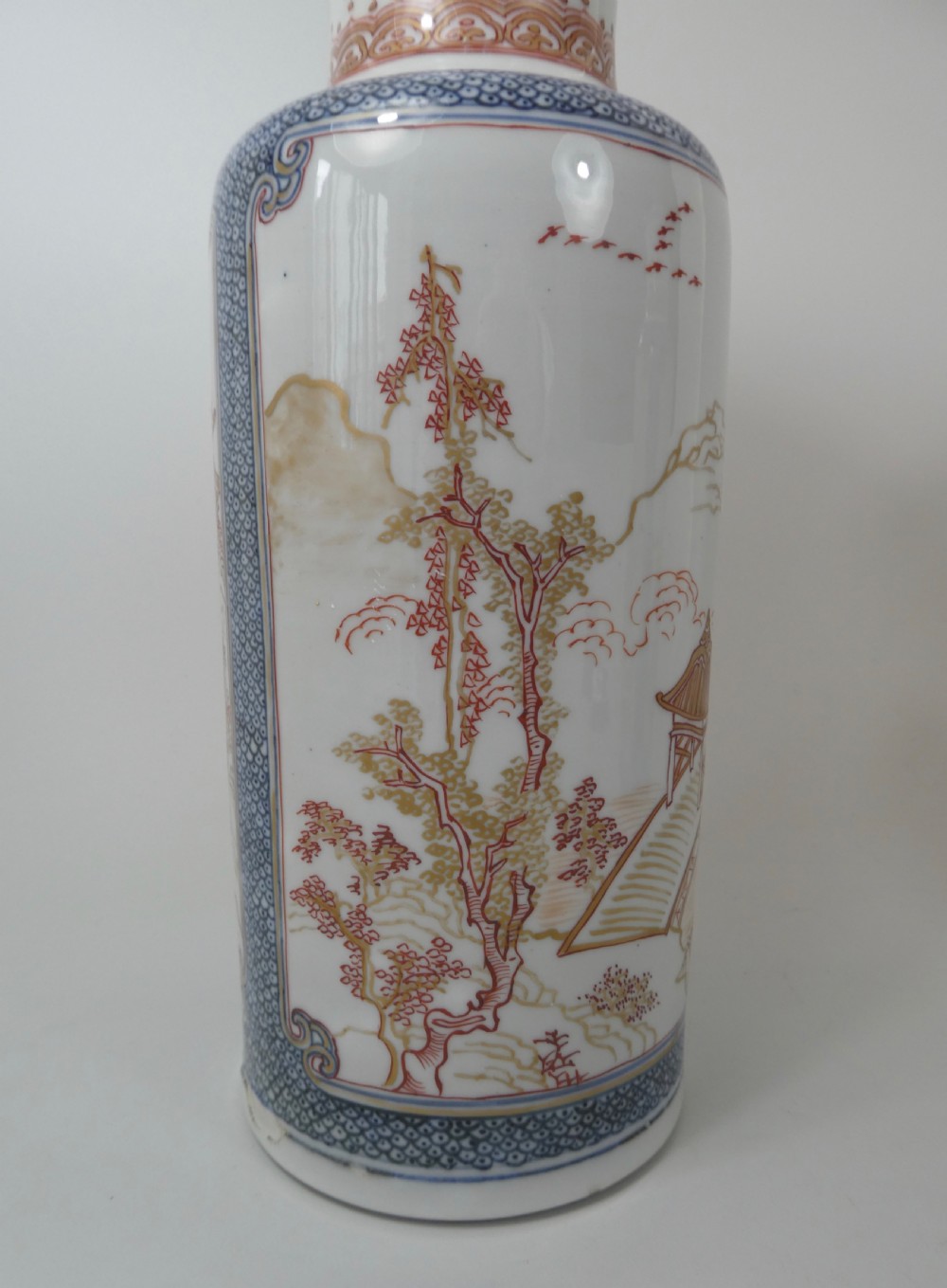 Pair Chinese ‘Rouge de Fer’ vases, c.1700. Kangxi Period. View IV