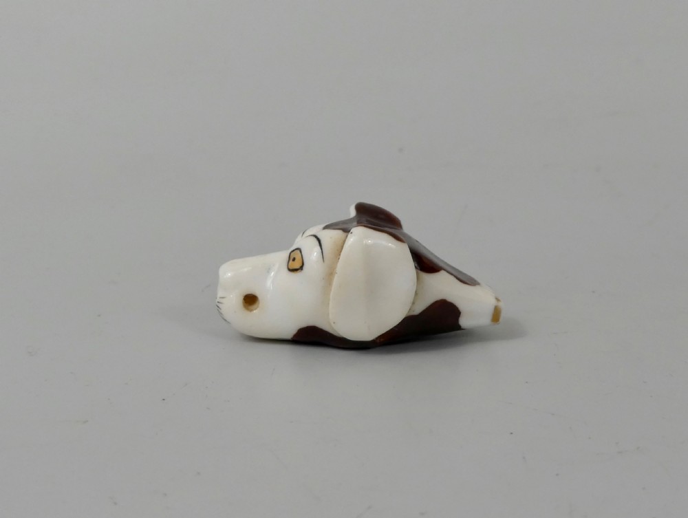 Staffordshire dog whistle, c. 1830.