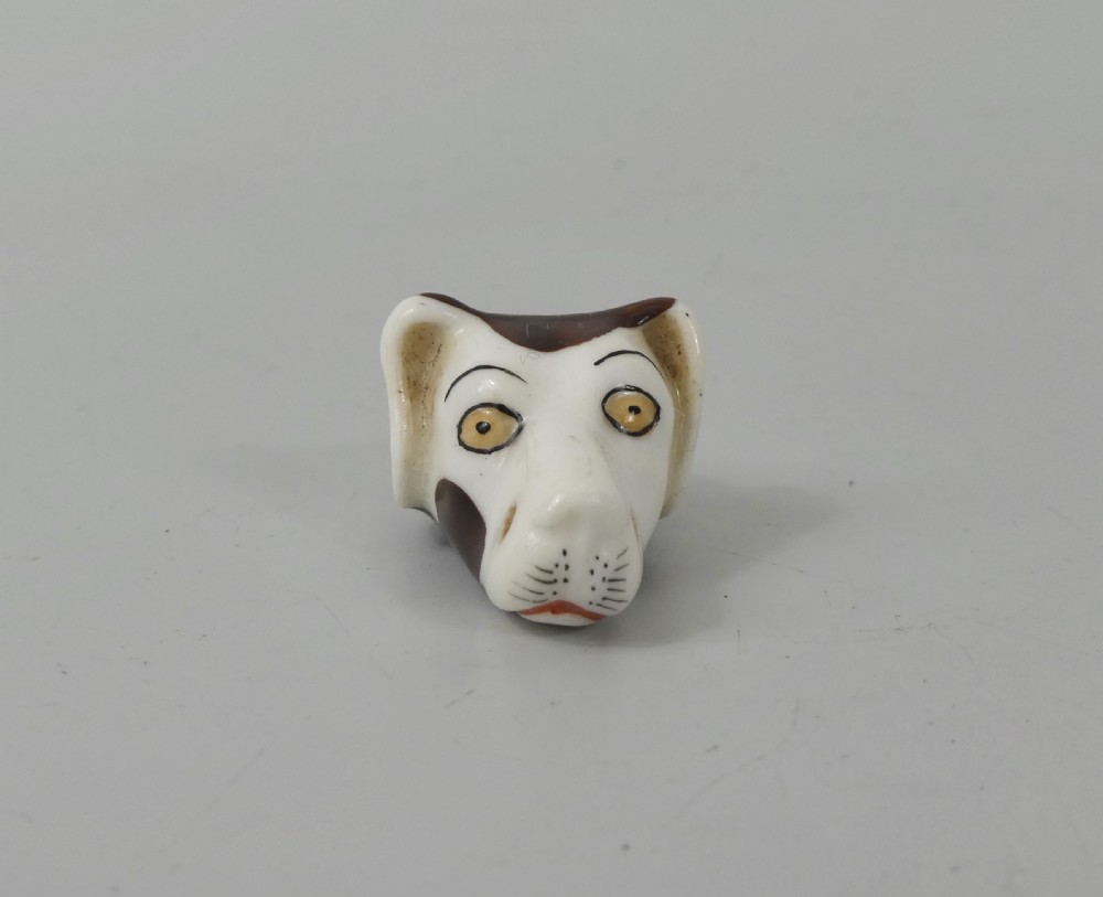 Staffordshire dog whistle, c. 1830. View II