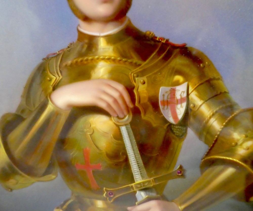 KPM porcelain plaque. Prince Albert, c. 1865. View IV