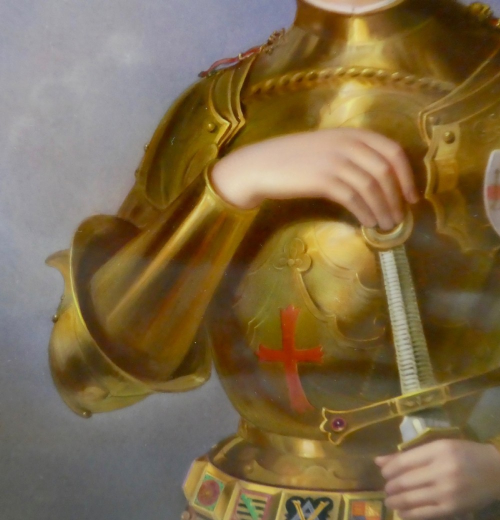 KPM porcelain plaque. Prince Albert, c. 1865. View V