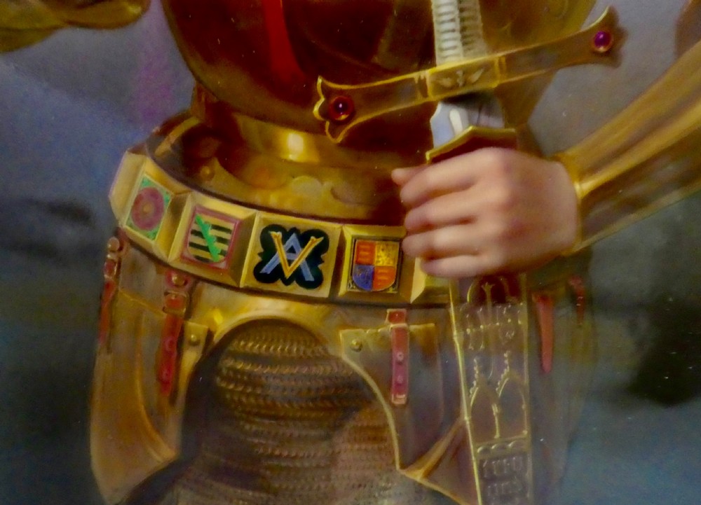 KPM porcelain plaque. Prince Albert, c. 1865. View VII
