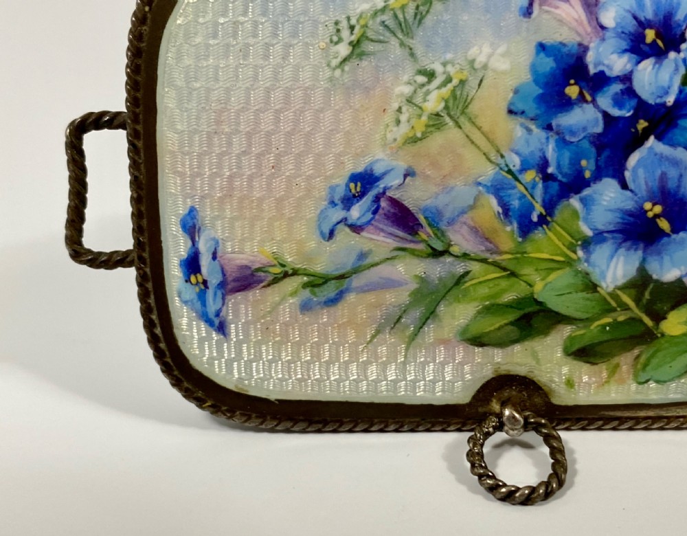 Silver & enamel box, Cohen & Charles, dated 1911. View VII