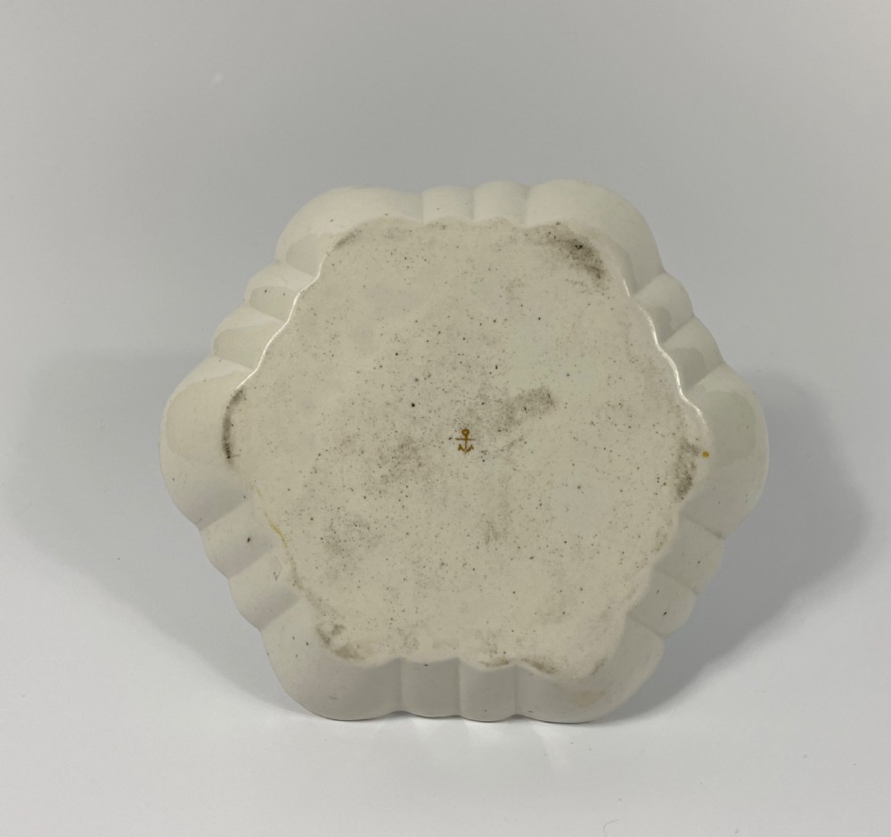 Chelsea Derby porcelain teapot stand, c. 1775. View VI