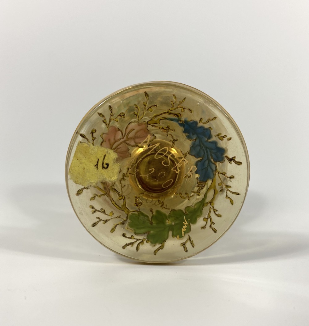Moser miniature enamelled ewer, c. 1890. View XII