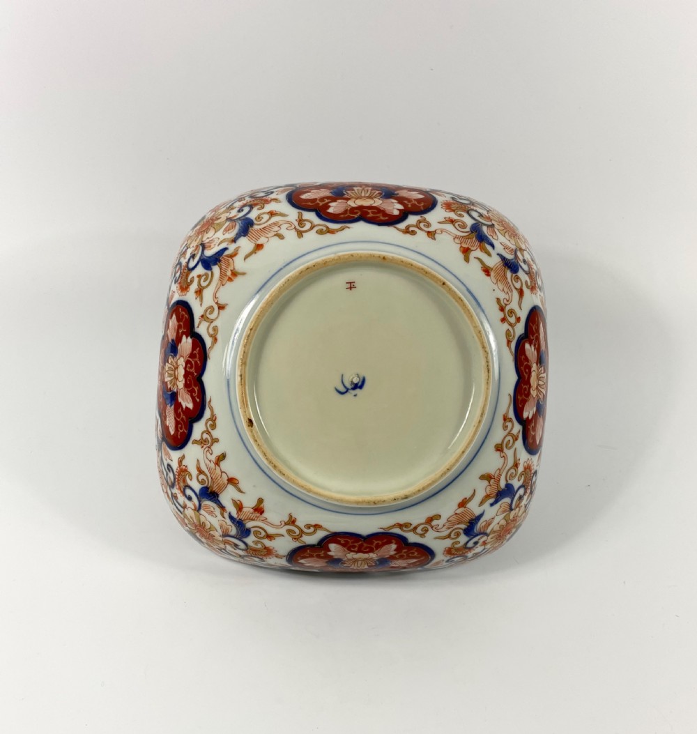 Koransha Imari porcelain bowl, c. 1890. Meiji Period. View VI