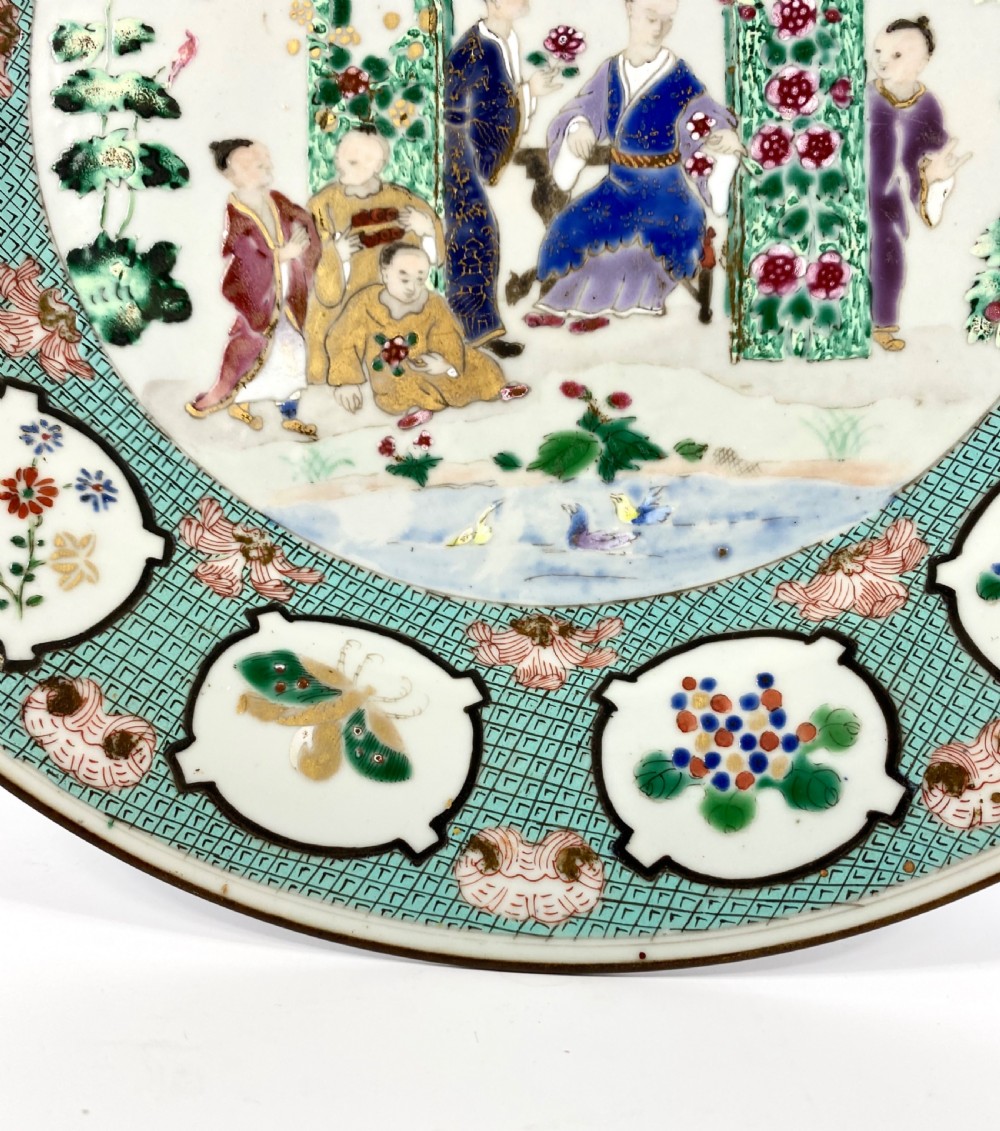 Chinese plate ‘Arbor’, Cornelis Pronk, c. 1738. View IV