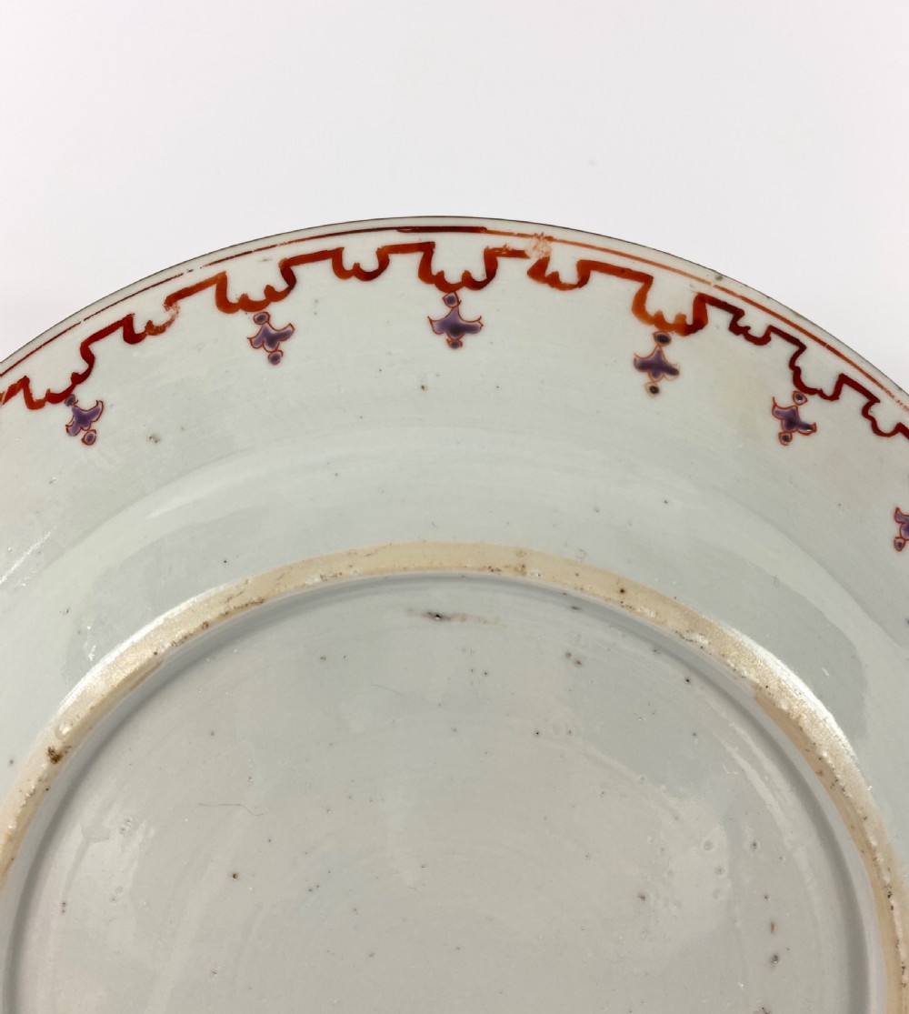 Chinese plate ‘Arbor’, Cornelis Pronk, c. 1738. View IX