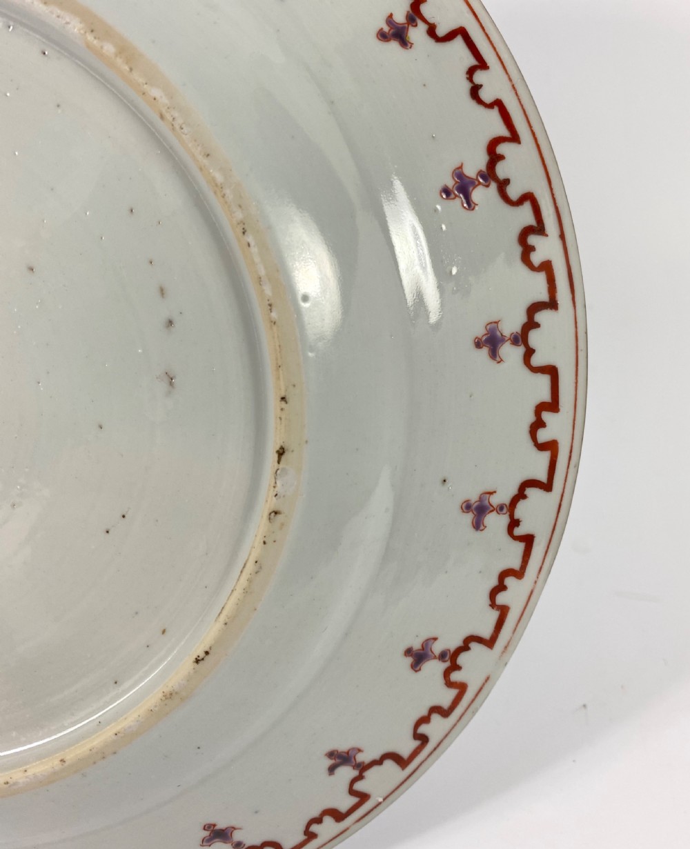 Chinese plate ‘Arbor’, Cornelis Pronk, c. 1738. View X