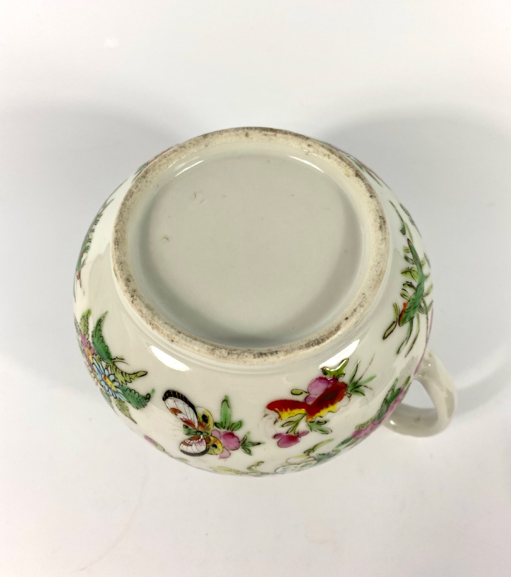 Chinese Cantonese teapot, c. 1870, Qing Dynasty. View X