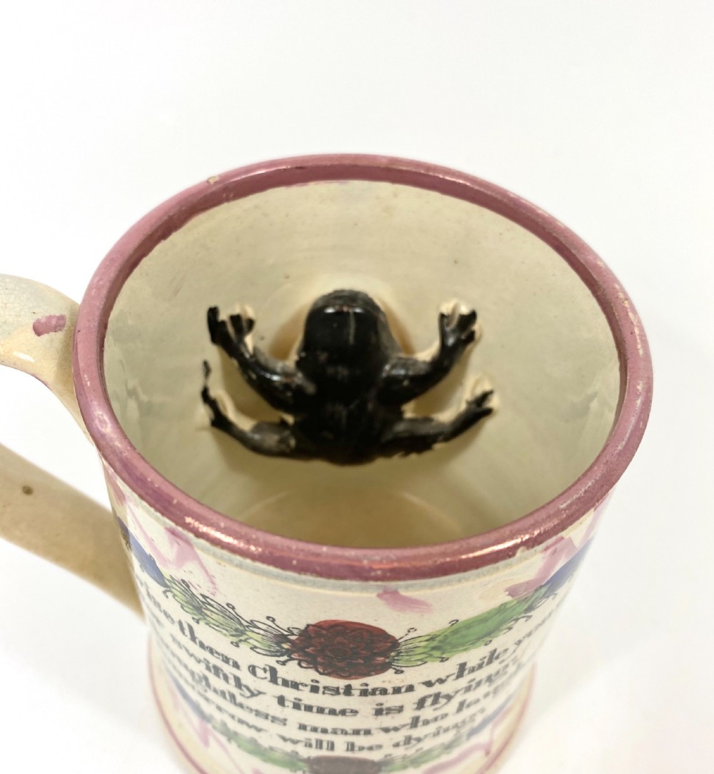 Sunderland lustre ‘Frog’ mug, c. 1860. View VI