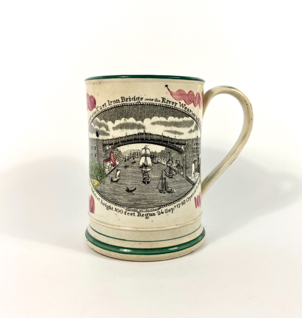 Sunderland lustre ‘Frog’ mug, c. 1820. Moore & Co. View II