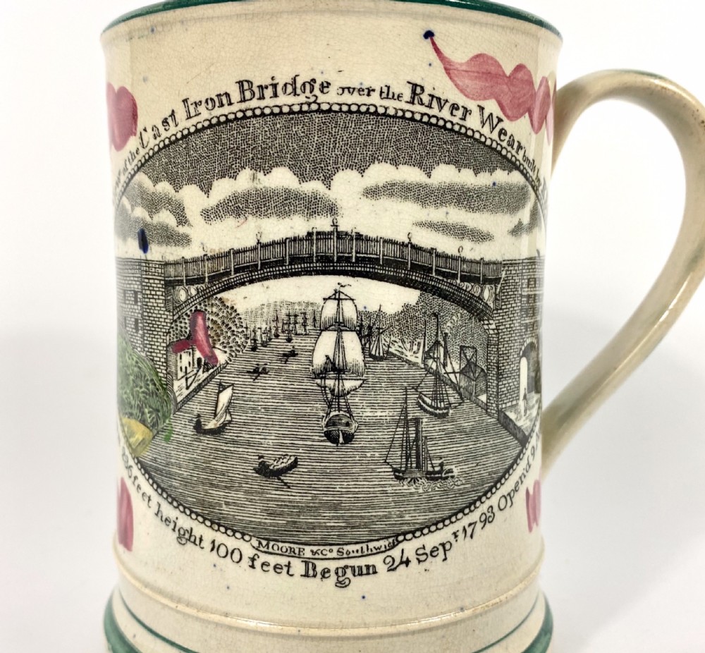 Sunderland lustre ‘Frog’ mug, c. 1820. Moore & Co. View III