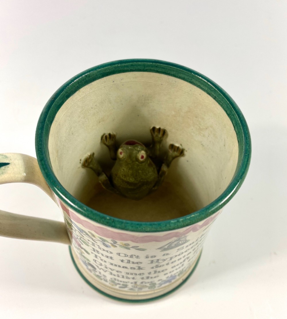 Sunderland lustre ‘Frog’ mug, c. 1820. Moore & Co. View VII