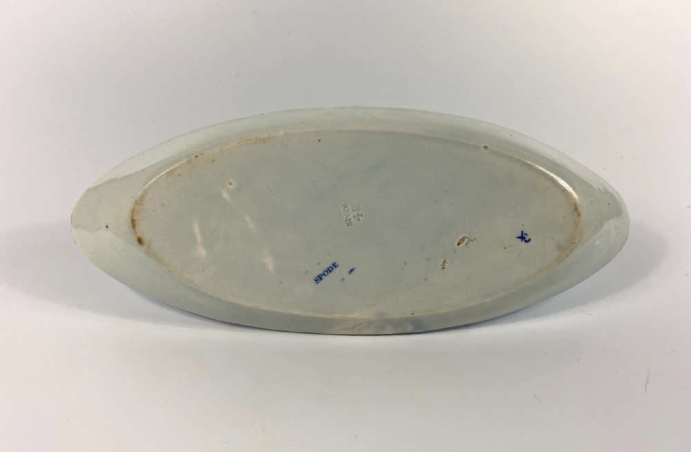 Spode pearlware toast rack, c. 1820. View VII