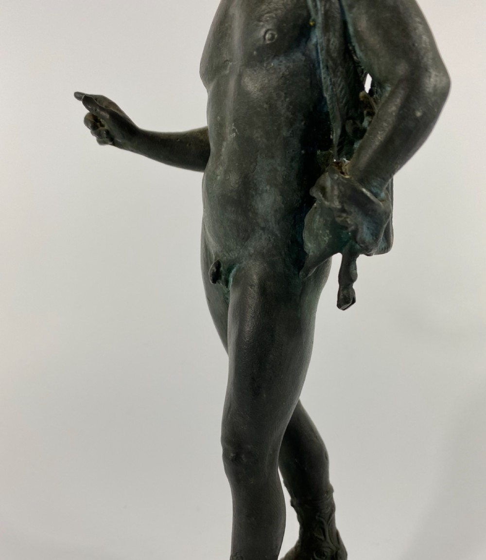 Italian ‘Grand Tour’ bronze Narcissus, c. 1870. View XIII