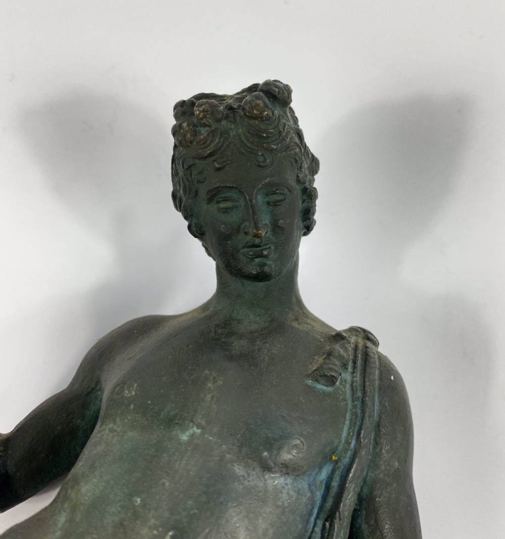 Italian ‘Grand Tour’ bronze Narcissus, c. 1870. View XV