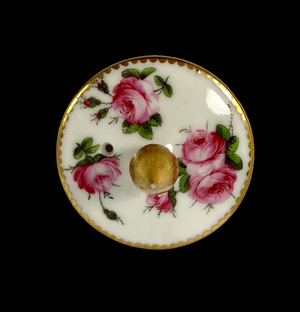 Paris porcelain coffee pot, c. 1820. View X