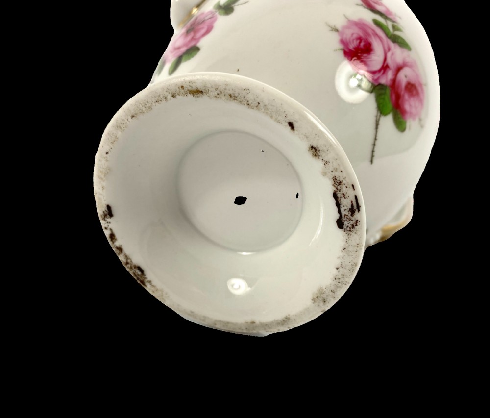 Paris porcelain coffee pot, c. 1820. View XII