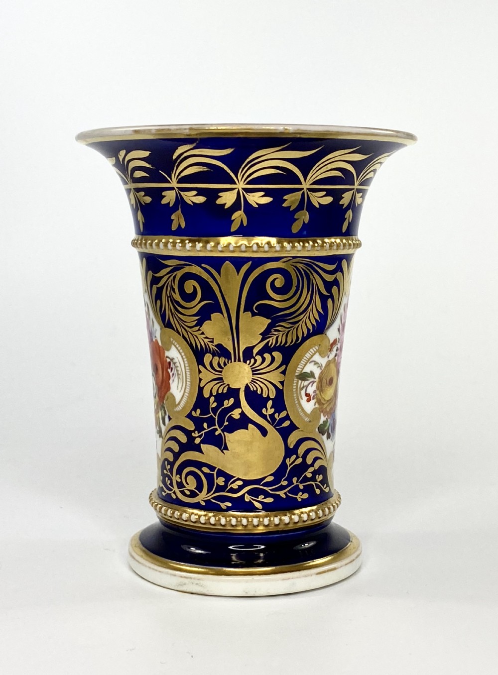 Coalport porcelain spill vase, c. 1830. View II
