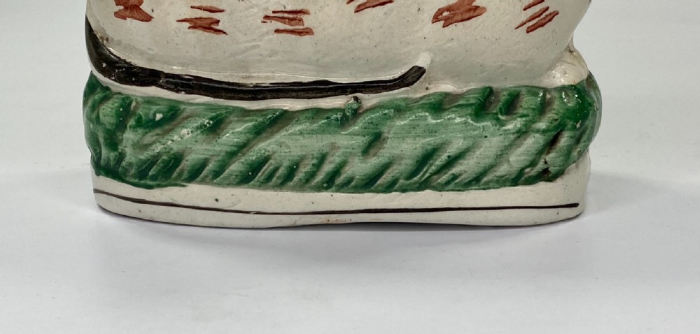 Staffordshire pottery cat, c. 1860 View III