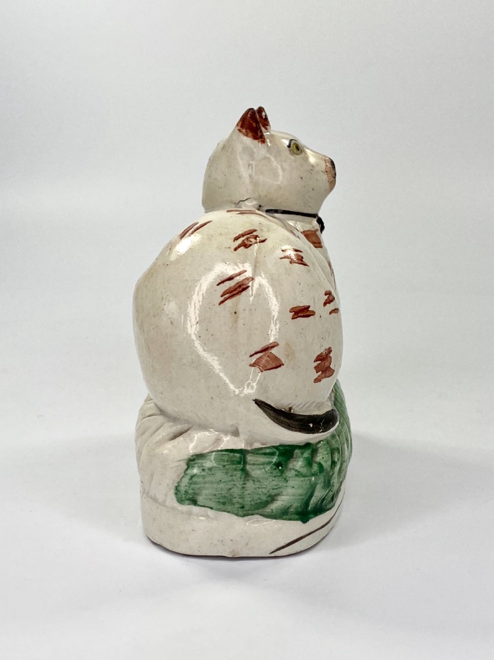 Staffordshire pottery cat, c. 1860 View V