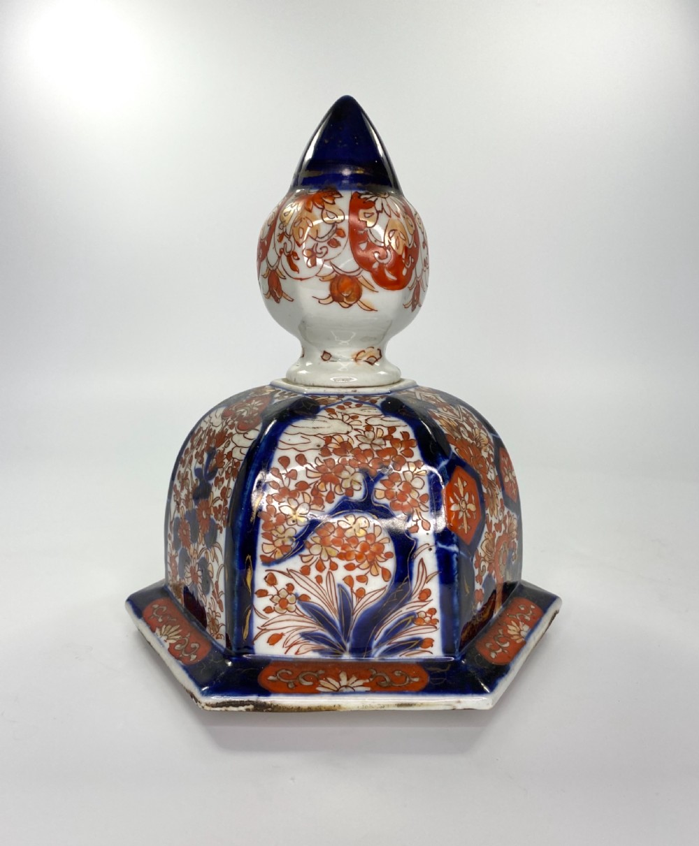 Japanese Imari vase & cover, c. 1890. Meiji Period. View IX