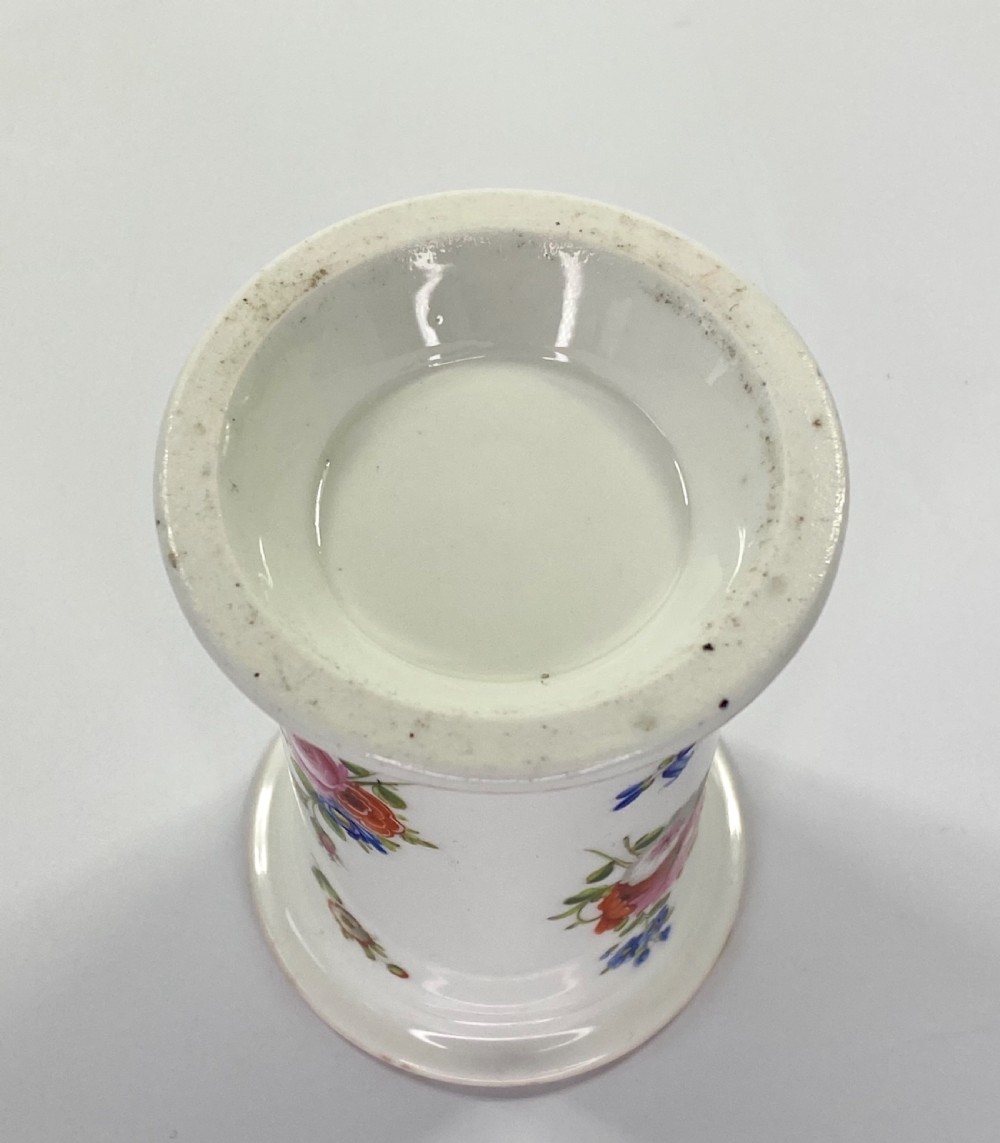 Swansea porcelain spill vase. Flowers. c. 1815. View XI